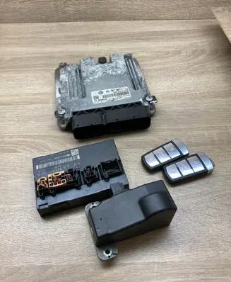 Volkswagen PASSAT B6 Engine ECU kit and lock set 03L907309 3C0959433R 3C0905861G