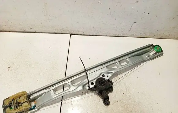 Sliding door window regulator with motor