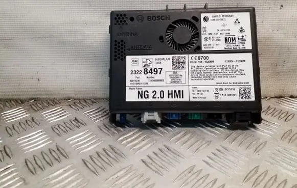 Opel Insignia A GPS navigation control unit/module 23228497 7513400221