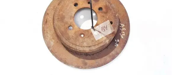 Peugeot 406 Rear brake disc neventiliuojamas