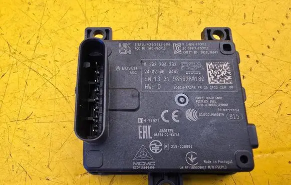 Peugeot 5008 Distronic sensor radar 9856280180