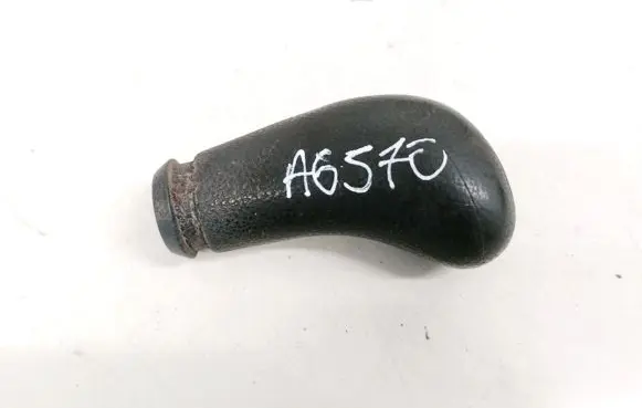 Gear lever shifter trim leather/knob