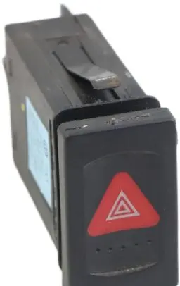Volkswagen PASSAT B5 Hazard light switch 3B0953235E PA66GF30