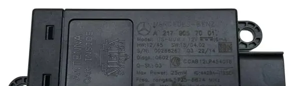 Mercedes-Benz E W238 Keyless (KESSY) go control unit/module A2179057001 2179057001