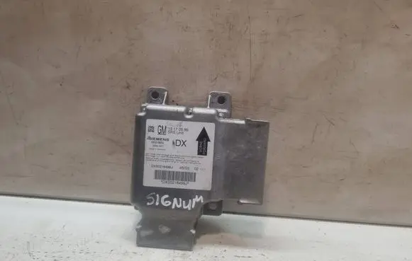 Opel Signum Airbag control unit/module 13170589 5WK43471 330518650