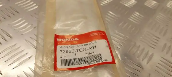 Honda Civic X Other rear door trim element 72925TGGA01