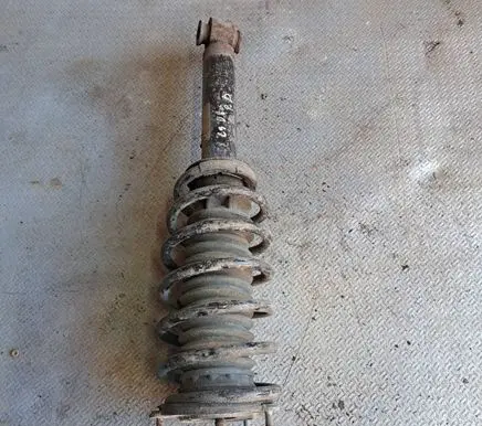 Citroen C5 Front shock absorber with coil spring 081000056