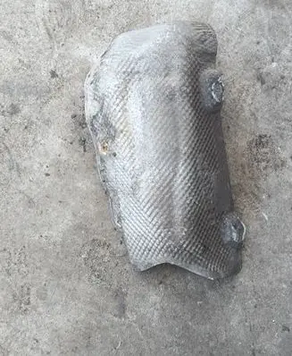 BMW 6 F06 Gran coupe Exhaust heat shield 51487232431 7232431
