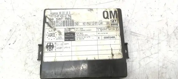 Opel Vectra B Comfort/convenience module 90508985 0623183