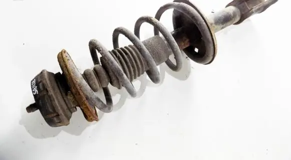 Dacia Sandero Front shock absorber with coil spring