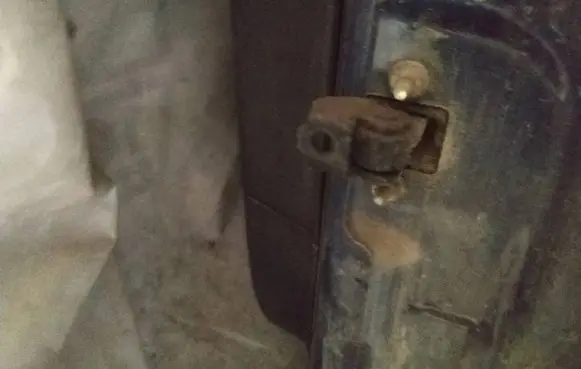 Rear door check strap stopper