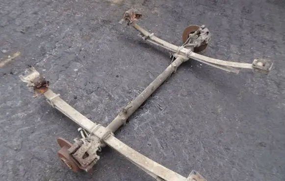 Renault Master II Rear axle beam with reductor 