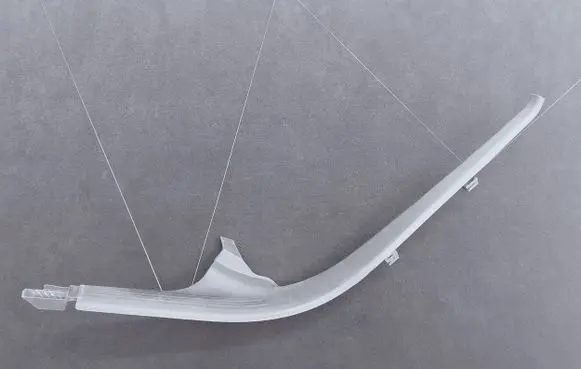 Audi A6 S6 C6 4F Rear seat side bottom trim 1055150130 4F0867767A 4F0867767