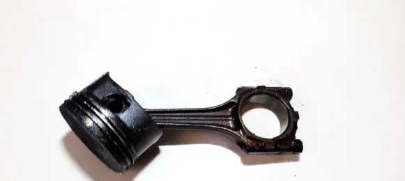Piston with connecting rod
