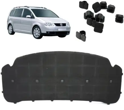 Volkswagen Caddy Engine bonnet/hood sound/heat insulation 1T0863831B
