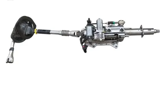 Steering wheel axle set