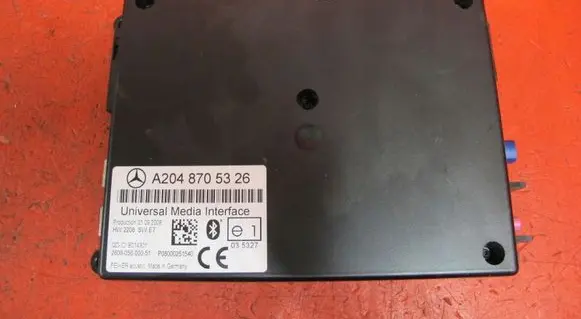 Mercedes-Benz C W204 Bluetooth control unit module A2048705326