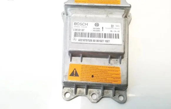 Mercedes-Benz S W221 Airbag control unit/module A2218707526 0285001897