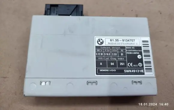 BMW X6 E71 Keyless (KESSY) go control unit/module 9134707