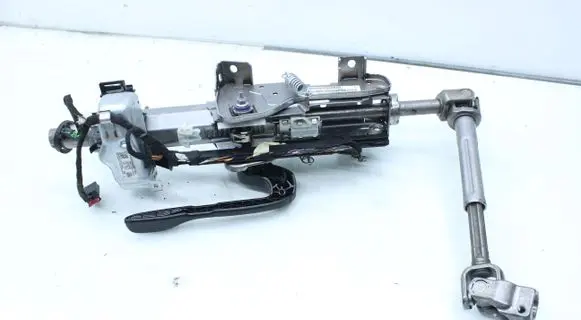Steering wheel axle set