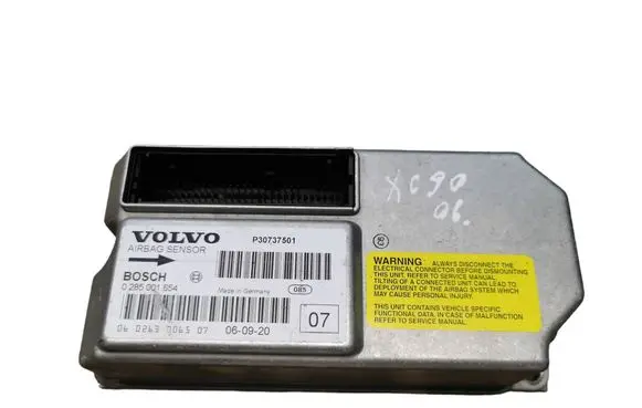 Volvo XC90 Airbag control unit/module P30737501 0285001654 060263006507