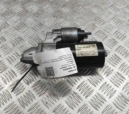Mercedes-Benz C W205 Starter motor 0001148510 A6519064800