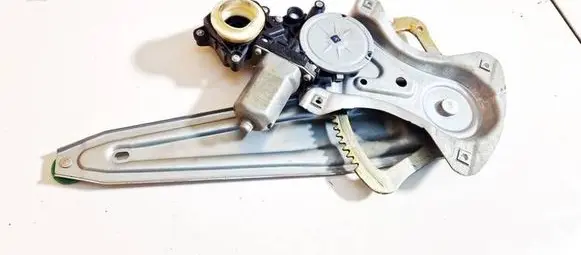 Sliding door window regulator with motor
