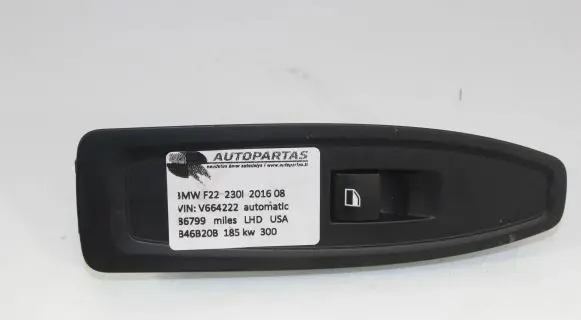 BMW 2 F22 F23 Electric window control switch 9208107 L1A03039 300516
