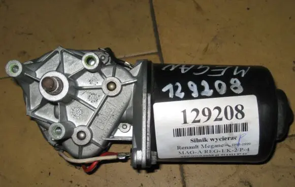 Renault Megane I Front wiper linkage and motor