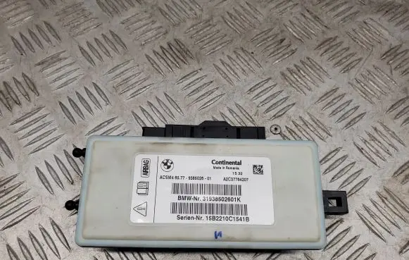 BMW X5 F15 Airbag control unit/module 9385026
