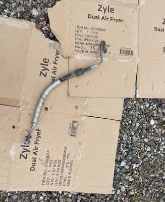 Porsche Cayenne (9PA) Power steering hose/pipe/line 7L6222893