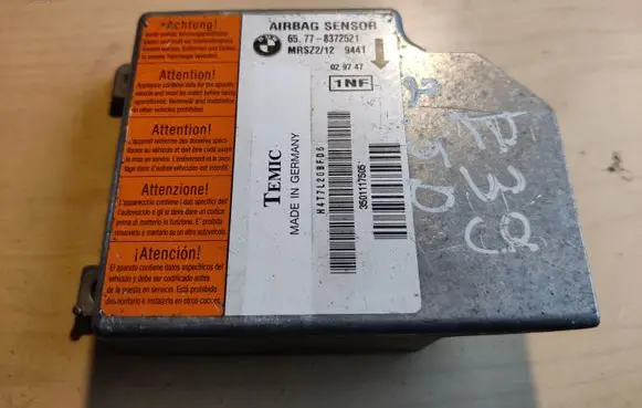 BMW 5 E39 Airbag control unit/module 65778372521