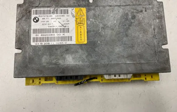 BMW 7 E65 E66 Airbag control unit/module 6920483 037078066