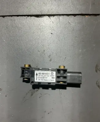 Airbag deployment crash/impact sensor