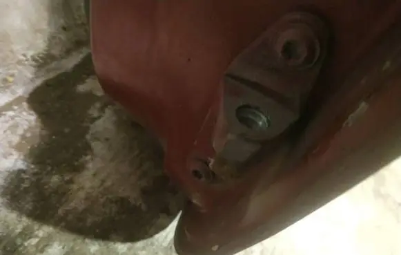 Mitsubishi Colt Front door upper hinge