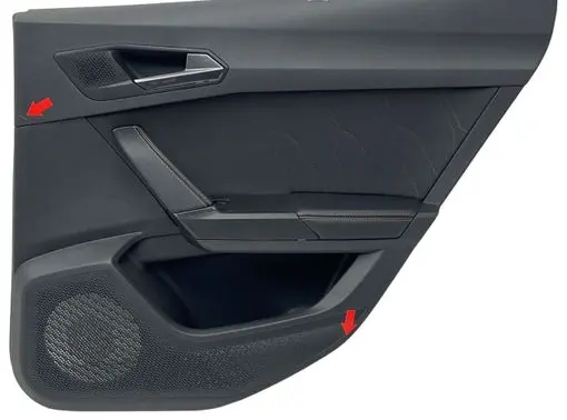 Cupra Leon Rear door card panel trim 5FA867212B