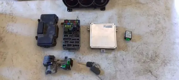 Honda Civic Engine ECU kit and lock set 4761505412
