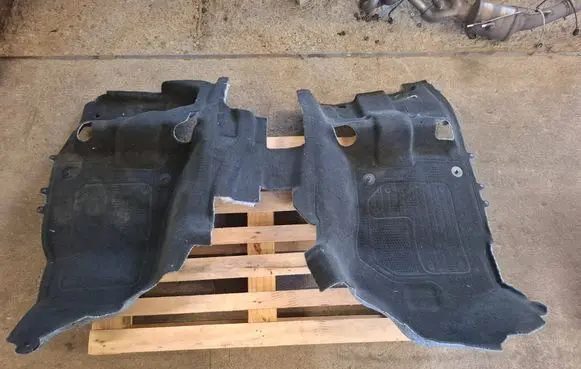 Dodge RAM Front floor carpet liner 