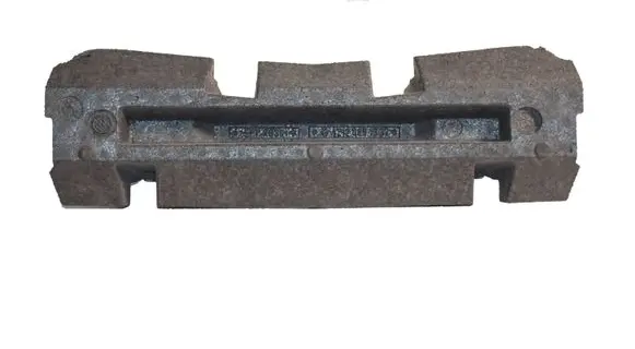 Mercedes-Benz E W212 Front bumper foam support bar A2128851837