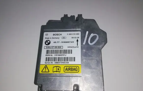 BMW 5 E60 E61 Airbag control unit/module 9166057 6577916605701
