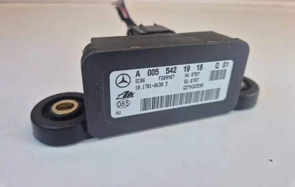 ESP acceleration yaw rate sensor