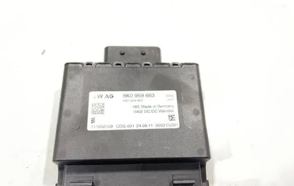 Audi A4 S4 B8 8K Other control units/modules 8K0959663