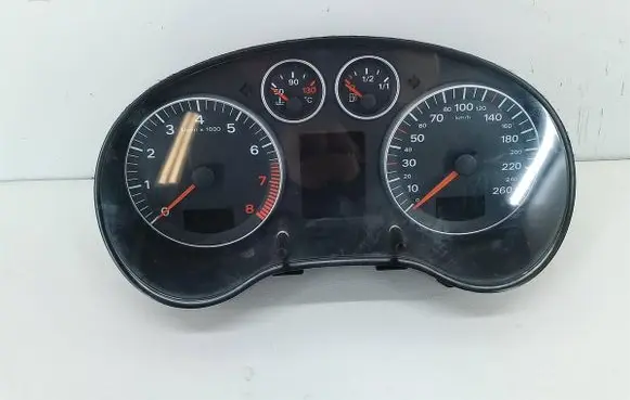 Audi A3 S3 8P Speedometer (instrument cluster) 8P0920930D