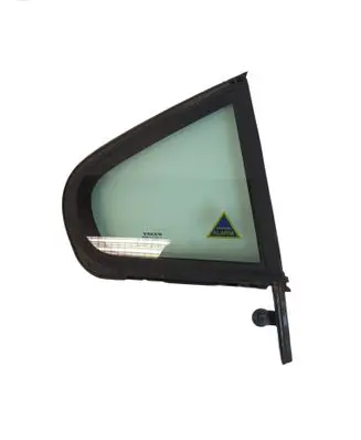 Rear vent window glass
