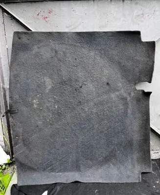 Audi A3 S3 8P Trunk/boot floor carpet liner 8P0863463H