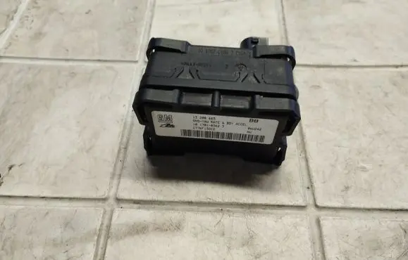 Opel Astra H ESP acceleration yaw rate sensor 13208665 10170103623