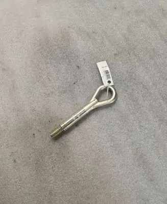 Towing hook eye