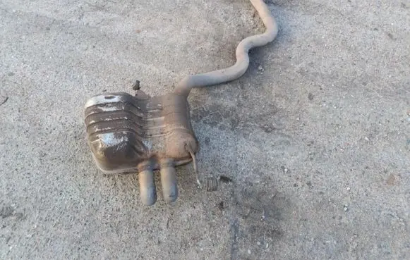 Volkswagen PASSAT CC Rear muffler/silencer tail pipe 