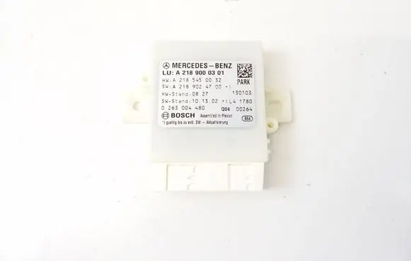 Mercedes-Benz CLS C218 X218 Parking PDC control unit/module A2189000301