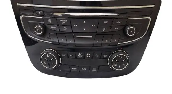 Peugeot 508 Climate control unit 96656641XZ